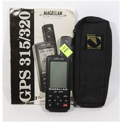 MAGELLAN GPS 315 WITH INSTRUCTIONS AND