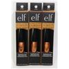 Image 1 : LOT OF THREE NEW E.L.F. SHIMMERING GOLD