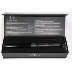 SHE VOLUME TOURMALINE 19MM CERAMIC BARREL CURLER