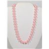 Image 1 : #6-PINK SEA SHELL PEARL NECKLACE 10mm/15"