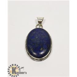 #118-BLUE LAPIZ LAZULI PENDANT