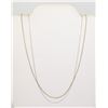 Image 1 : #150-STERLING SILVER NECKLACE (18") 2 pcs