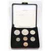 Image 1 : 7 COIN SET CANOE DOLLAR 1977