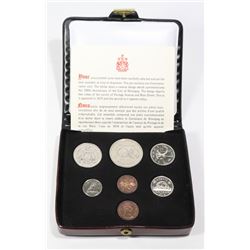 7 COIN SET 1874-1974 WINNIPEG 100
