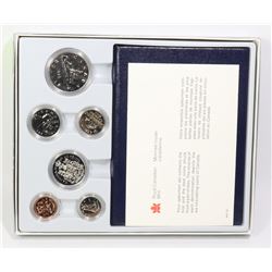 6 COIN SET 1983