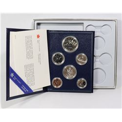 1983 CANADA RCM 6 COIN SPECIMEN SET