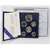 Image 1 : 1983 CANADA RCM 6 COIN SPECIMEN SET