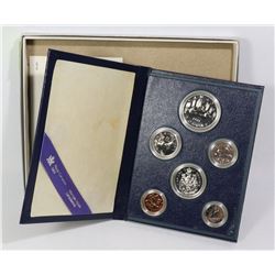 1982 CANADA RCM 6 COIN SPECIMEN SET