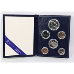 6 COIN SET 1982