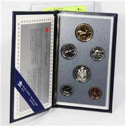 1990 CANADA RCM 6 COIN SPECIMEN SET