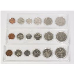 VARIOUS CANADA YEAR COIN SETS IN HOLDERS
