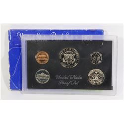 5 COIN PROOF SET 1972