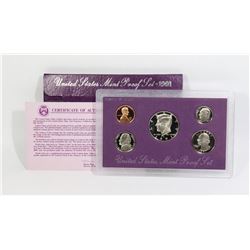 5 COIN PROOF SET 1991