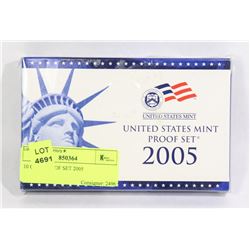 10 COIN PROOF SET 2005