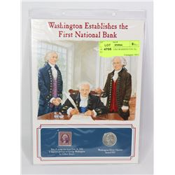 1957 SILVER USA WASHINGTON 25c COIN SET