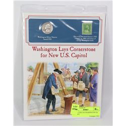 1958 SILVER USA WASHINGTON 25c COIN SET