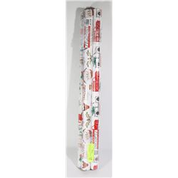 4 ROLLS OF ULTRA PREMIUM XMAS WRAP REVERSIBLE;