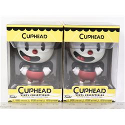 LOT OF TWO CUPHEAD FIGURES