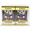 Image 1 : LOT OF TWO CUPHEAD FIGURES