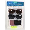 Image 1 : 2 PACK SUNGLASS READERS W/CASE +1.75