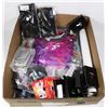 Image 1 : LARGE BOX OF ASSORTED ITEMS INCLUDING SOCKS