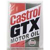 Image 1 : NEW CASTROL GTX MOTOR OIL METAL SIGN