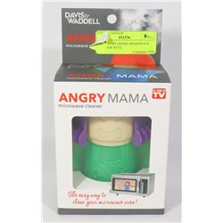 NEW ANGRY MAMA MICROWAVE CLEANER WITH