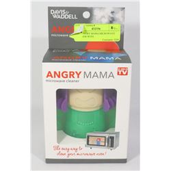 NEW ANGRY MAMA MICROWAVE CLEANER WITH