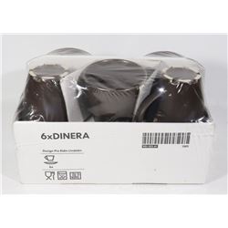 NEW IKEA "DINERA" TEA CUP AND SAUCER SET