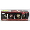 Image 1 : NEW 4PC SET OF STAR WARS SHOT GLASSES