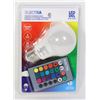 Image 1 : NEW LED A19 COLOUR CHANGING LIGHT BULB WITH