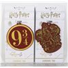Image 1 : TWO NEW HARRY POTTER LUGGAGE TAGS