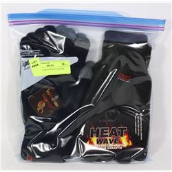 2PK MENS HEAT WAVE GLOVES
