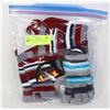 Image 1 : 3PK KIDS HEAT WAVE GLOVES