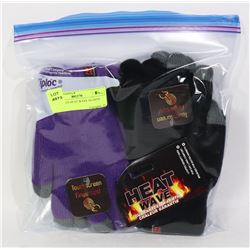 2PK LADIES HEAT WAVE GLOVES