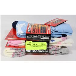 3PK LADIES HEAT WAVE SOCKS