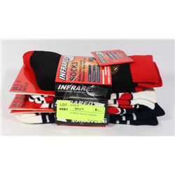 3PK LADIES HEAT WAVE SOCKS