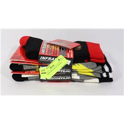 3PK MENS HEAT WAVE  SOCKS