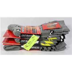 3PK MENS HEAT WAVE  SOCKS