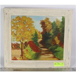 ORIGINAL OIL PAINTING "COUNTRY ROAD"