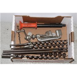 FLAT OF LONG DRILL BITS, REMMINGTON POWER