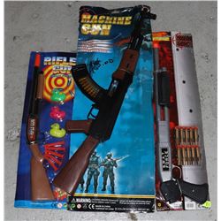 BUNDLE OF KIDS GUN TOYS