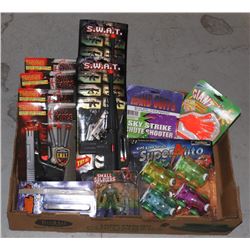 LARGE FLAT OF ASSORTED KIDS TOYS