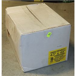 CASE OF 43" X 48" FOOD GRADE GARBAGE BAGS