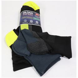 3PAIR OF GILDAN MEN'S ANKLE SOCKS SIZE 6-12
