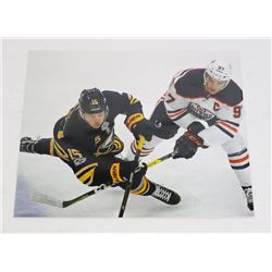 CONNOR MCDAVID JACK EICHEL FIRST GAME 8X10 PHOTO