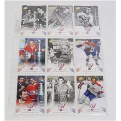 13 MONTREAL CANADIENS CENTENNIAL UD 2008 CARDS