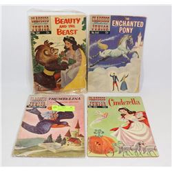 LOT OF (4) CLASSICS ILLUSTRATED JUNIOR COMICS