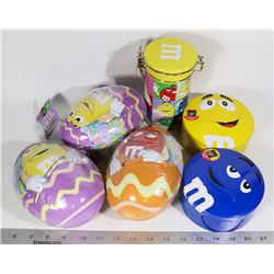 M & M'S 6 FULL TINS
