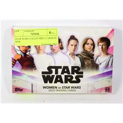 STAR WARS COLLECTIBLE CARDS IN BOX